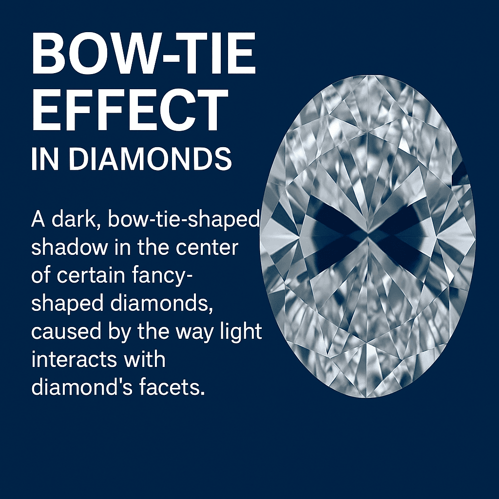 Bow-Tie Effect in Diamonds || Light Leaks in Diamonds || Causes and How Experts Fix It" by Allyours Jewels